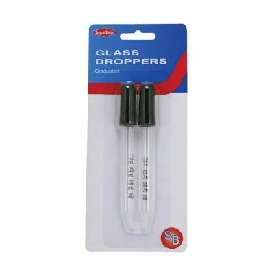 Medicine Dropper Glass (0.25-1.0ml) x 2 Pack